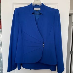 Royal Blue Skirt Suit